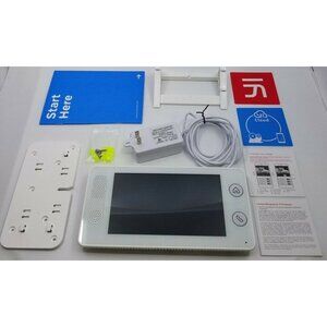 Cove White Wireless Home Security System Professional Protect Touchscreen Panel